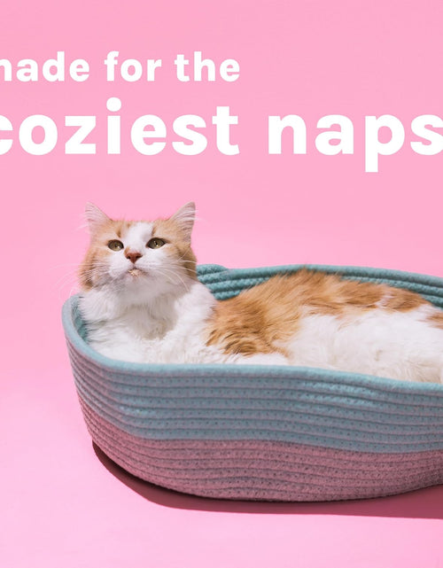 Load image into Gallery viewer, Cat Bed, Cat House Bed,Sofa Bed, Cat Rope Bed
