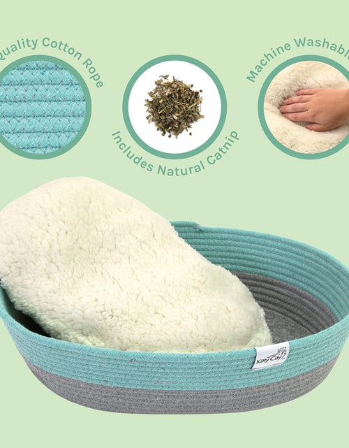 Load image into Gallery viewer, Cat Bed, Cat House Bed,Sofa Bed, Cat Rope Bed
